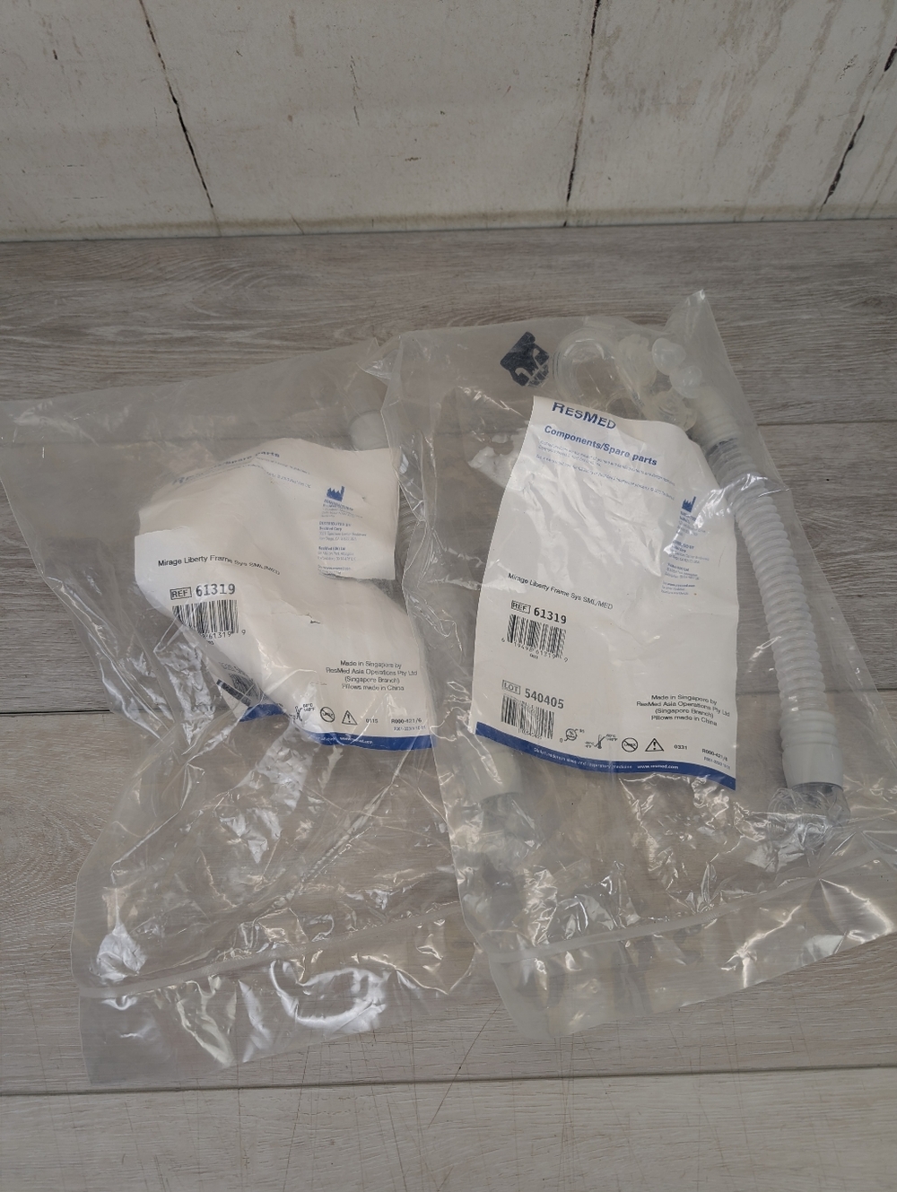 Lot Of 2 ResMed Mirage Liberty Frame Sys Small/Medium Components/Spare Parts